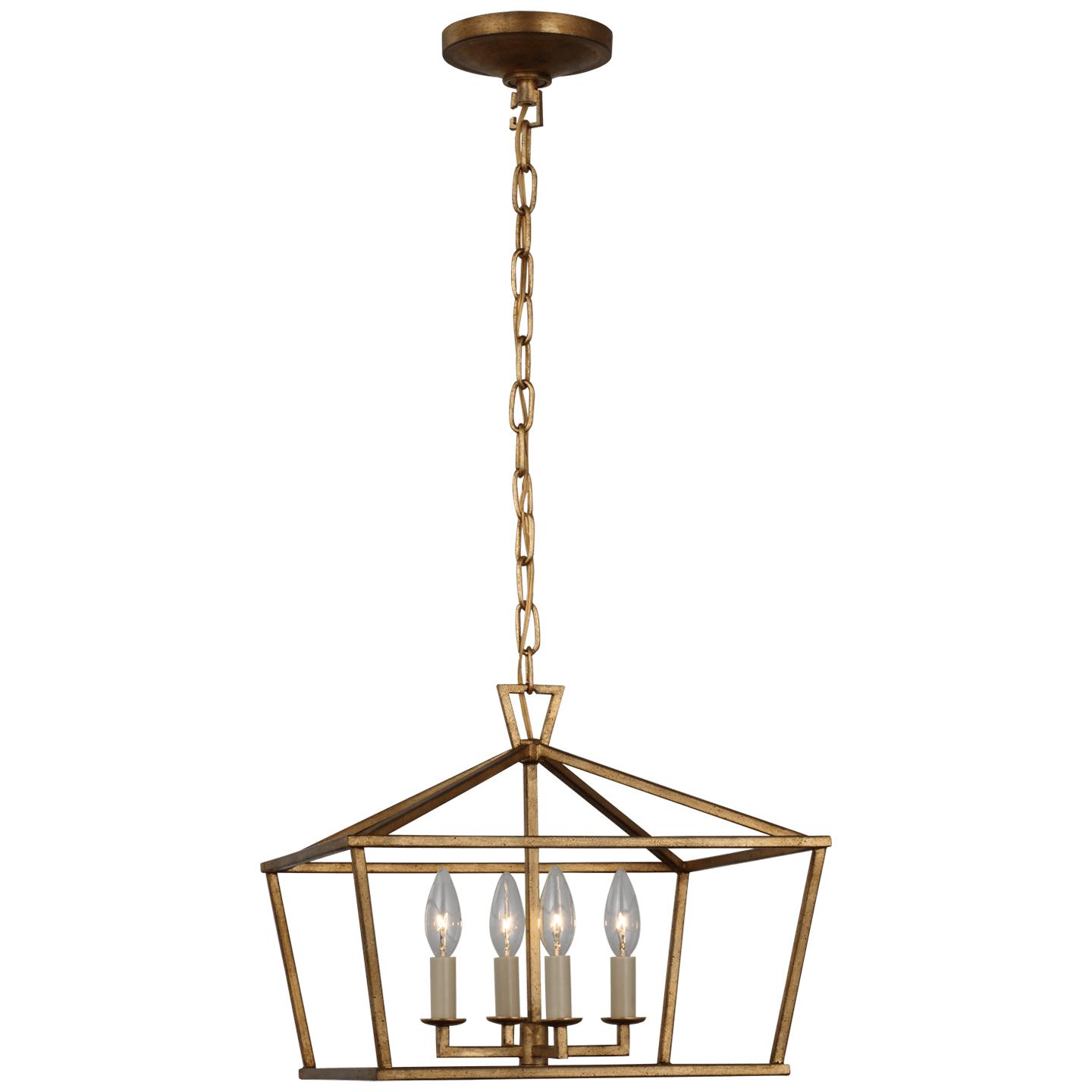 Купить Накладной светильник/Подвесной светильник Darlana Small Wide Semi-Flush Mount Lantern в интернет-магазине roooms.ru