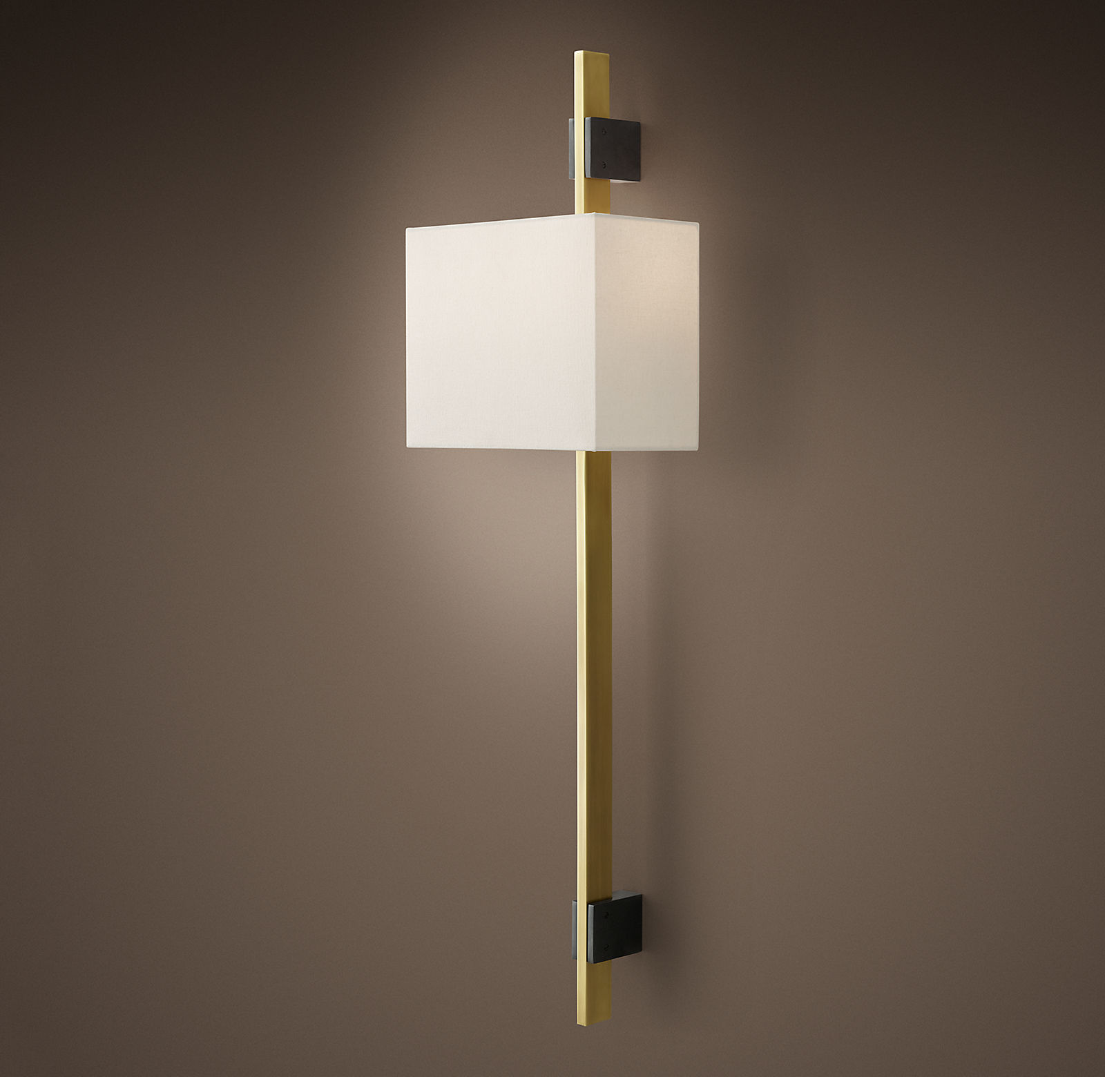 Купить Бра Vela Rectangular Bar Sconce - Rectangular Shade в интернет-магазине roooms.ru