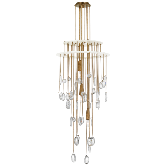 Купить Люстра Hailee Small Sculpted Chandelier в интернет-магазине roooms.ru