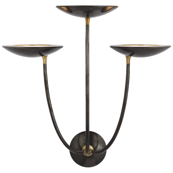 Купить Бра Keira Large Triple Sconce в интернет-магазине roooms.ru