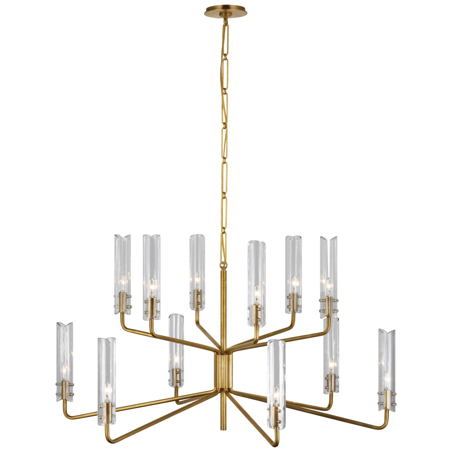 Купить Люстра Casoria Large Two-Tier Chandelier в интернет-магазине roooms.ru