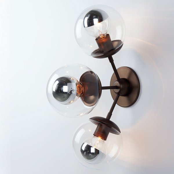 Купить Бра Modo Wall Sconce - 3 Globes в интернет-магазине roooms.ru