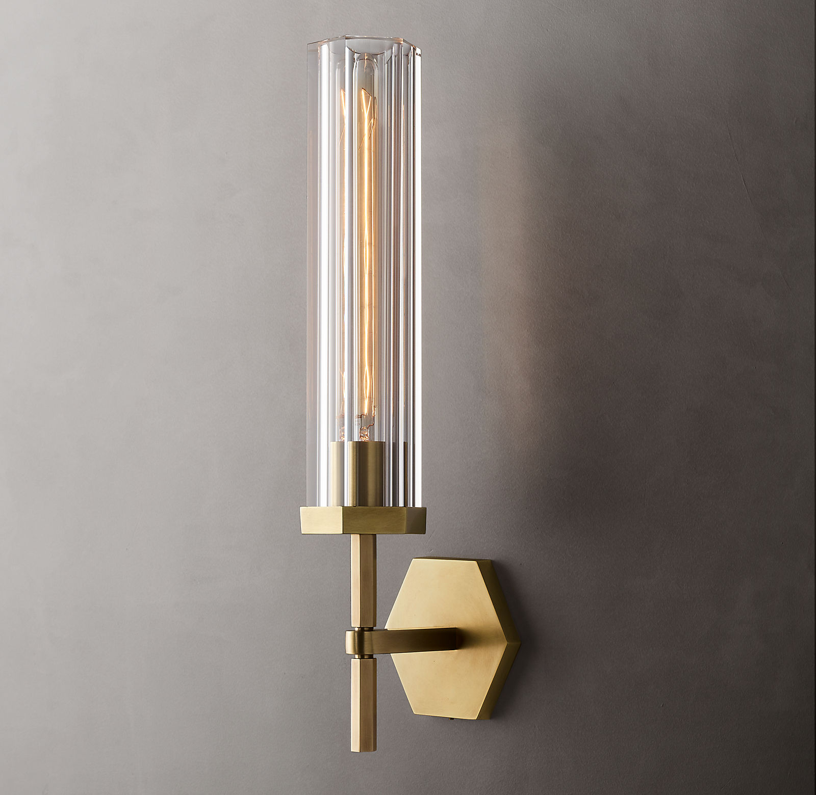 Купить Бра Lambeth Hexagonal Grand Sconce в интернет-магазине roooms.ru