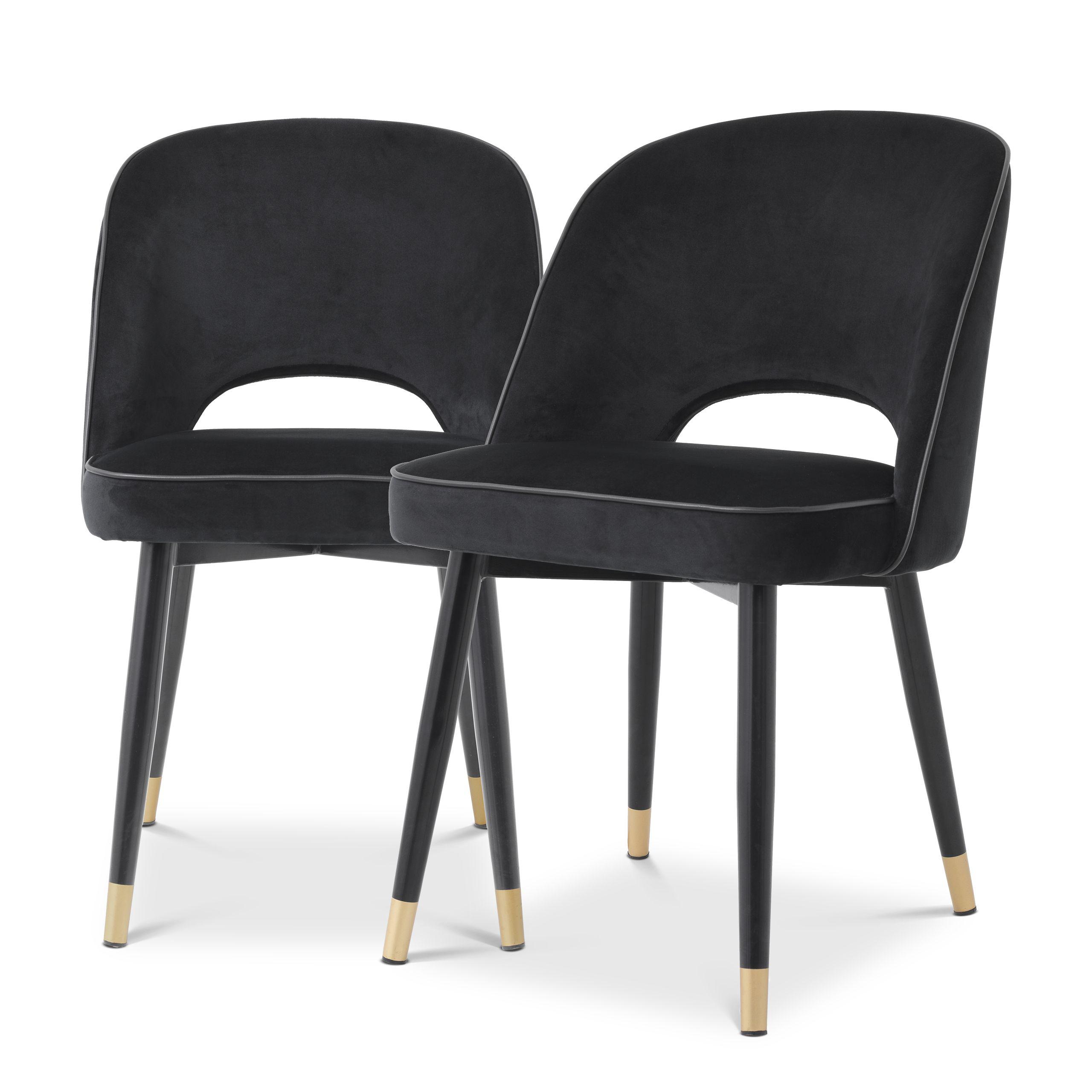 Купить Стул без подлокотника Dining Chair Cliff set of 2 в интернет-магазине roooms.ru