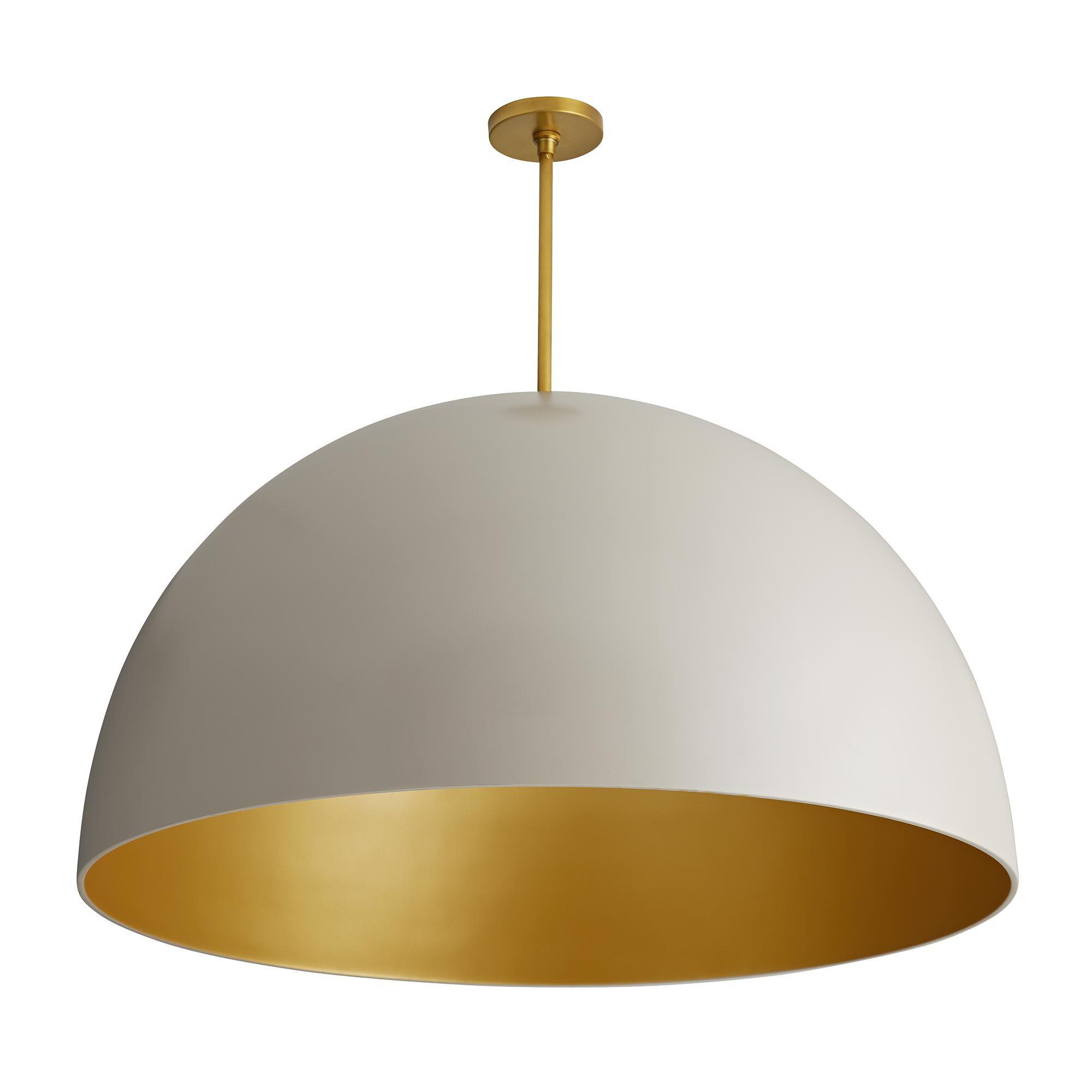 Egg Shell, Matte Gold, Antique Brass