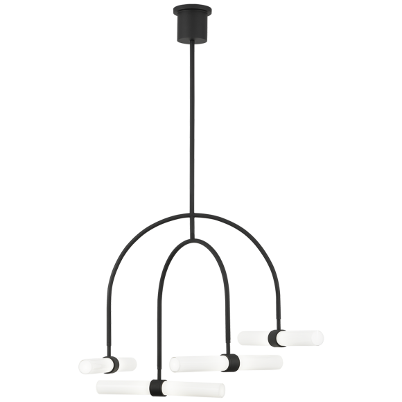 Nightshade Black 4 Light Integrated LED 90 CRI 3000K 120V