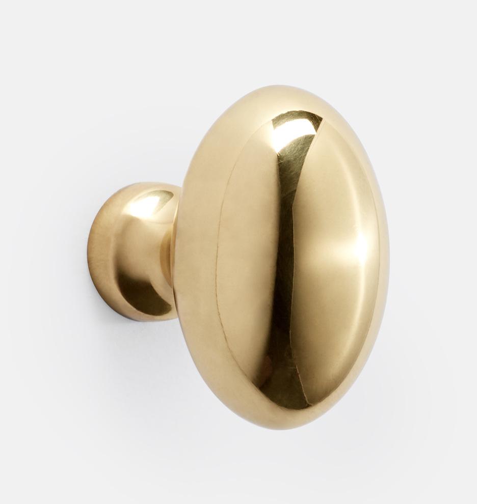 Купить Ручка-кнопка Medium Oval Cabinet Knob в интернет-магазине roooms.ru