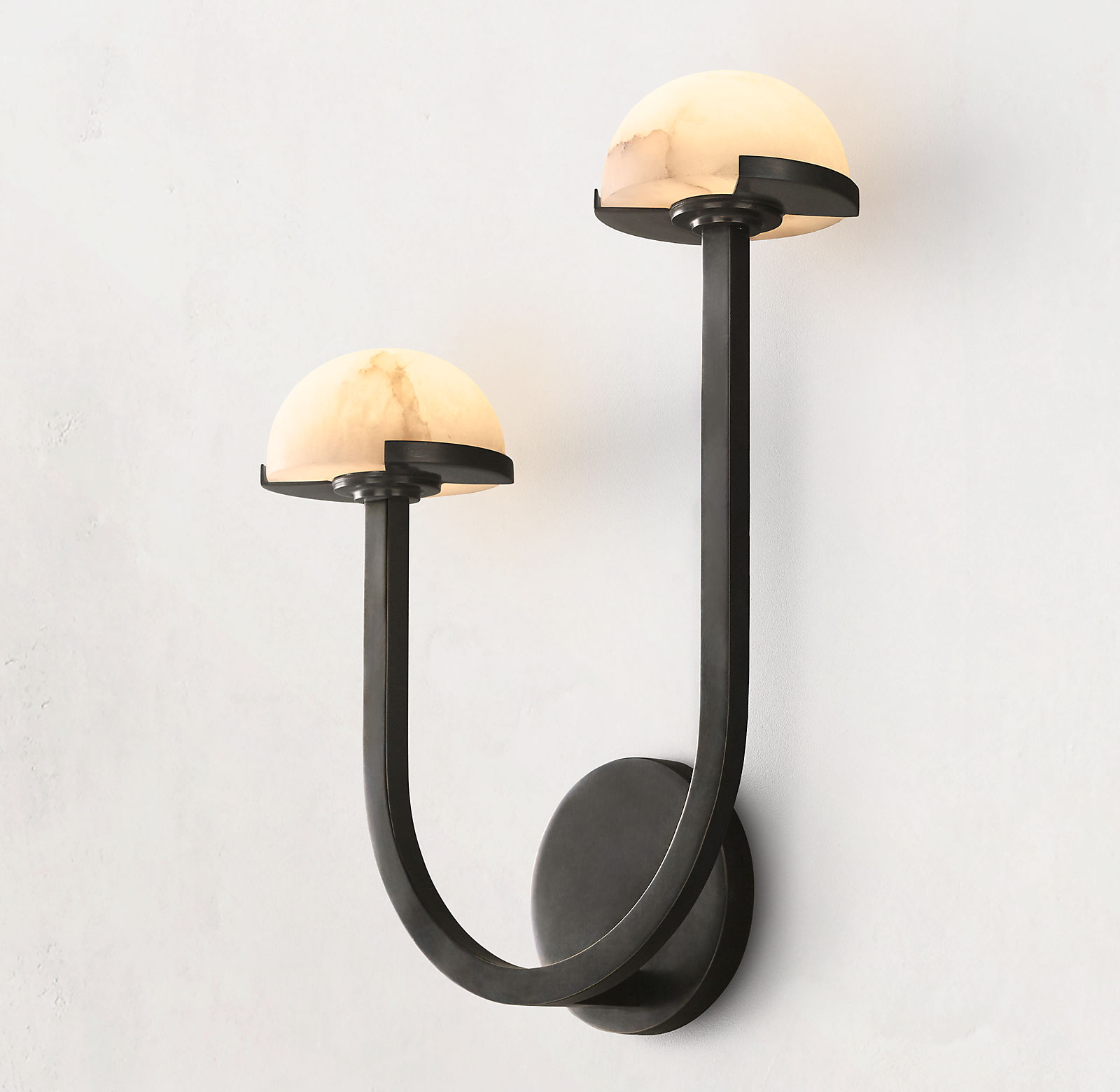 Купить Бра Pedra Double Sconce - Left в интернет-магазине roooms.ru