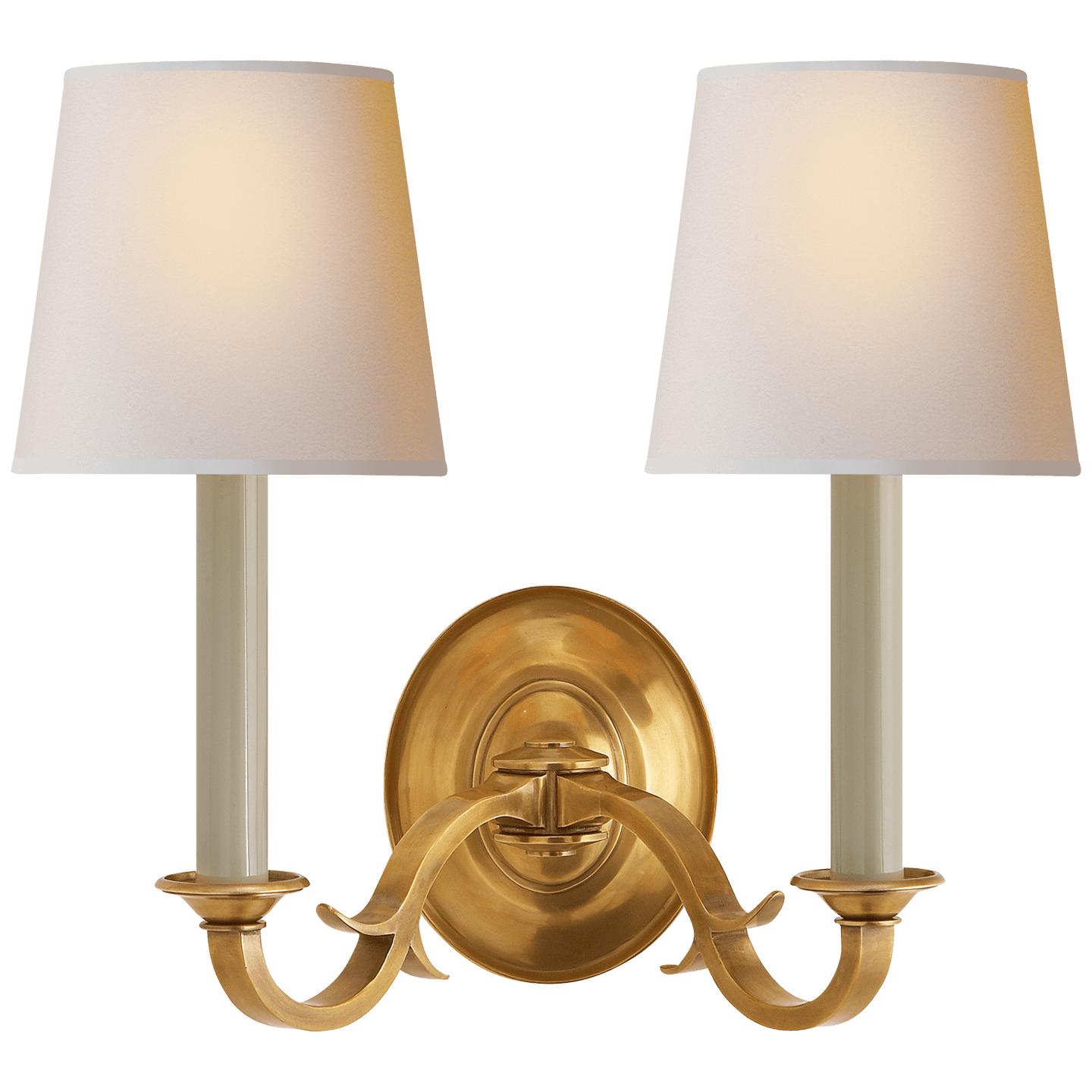 Купить Бра Channing Double Sconce в интернет-магазине roooms.ru