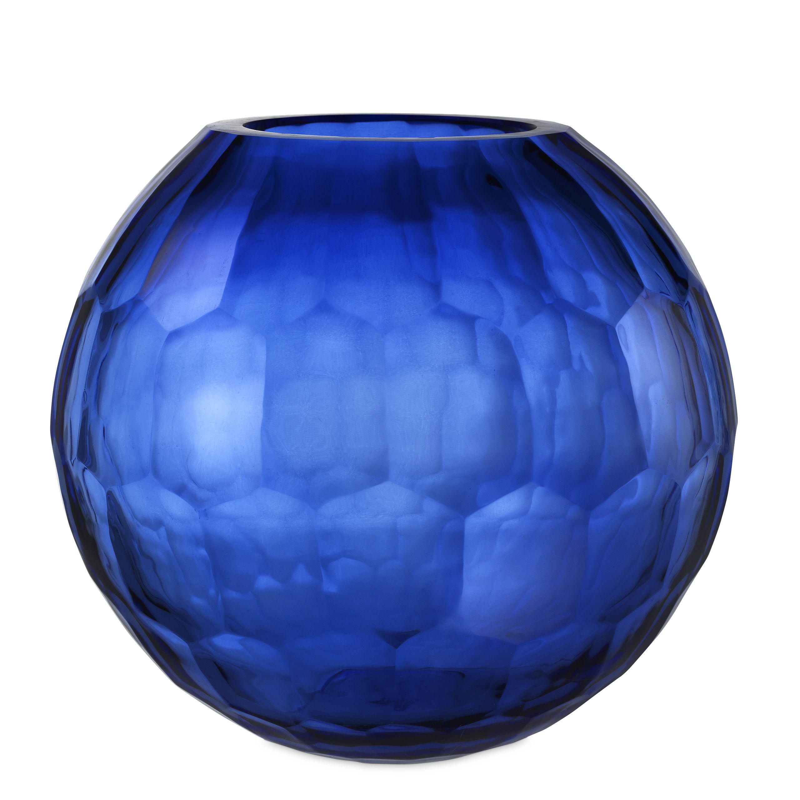 hand blown glass | blue colour L