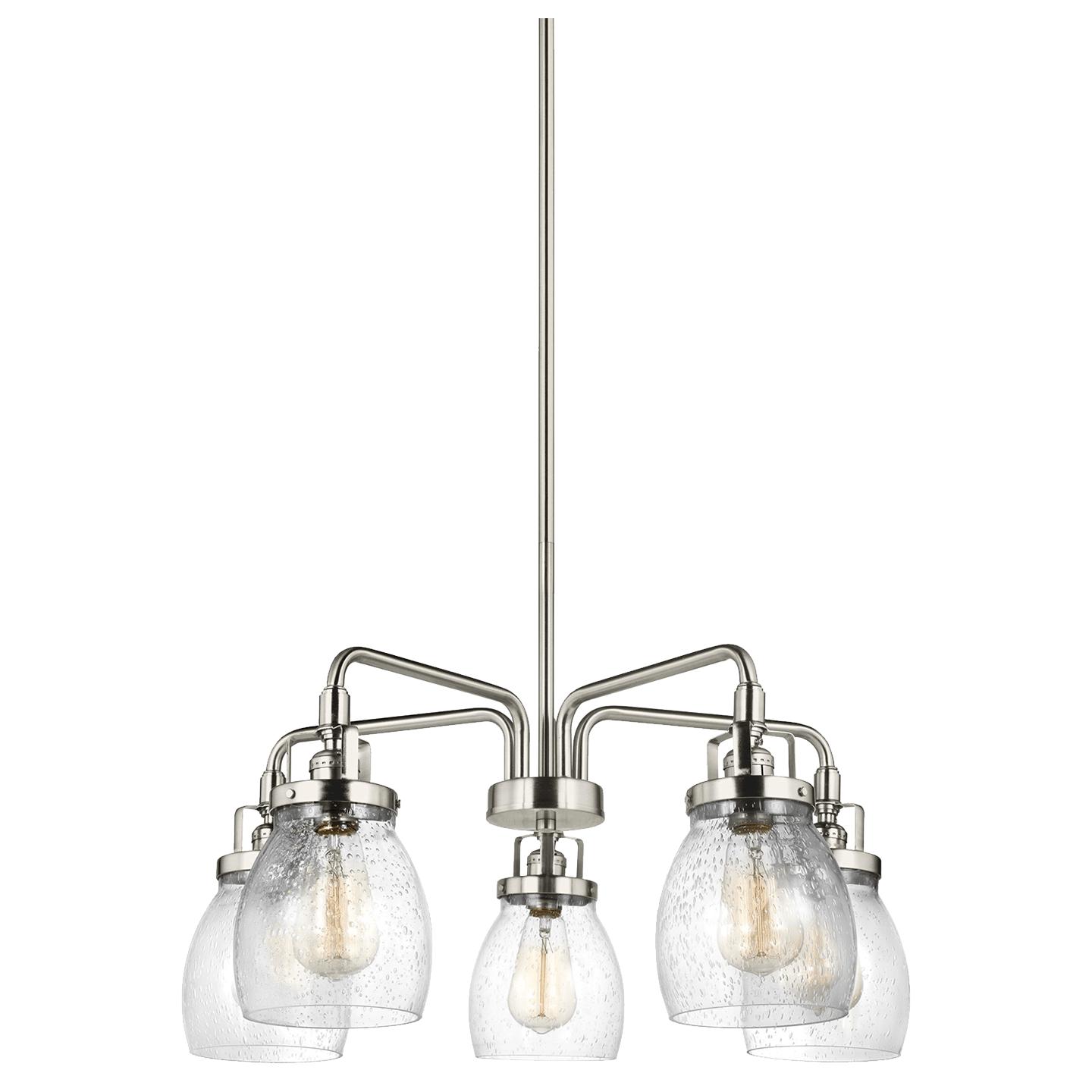 Brushed Nickel LED Bulb(s) Included