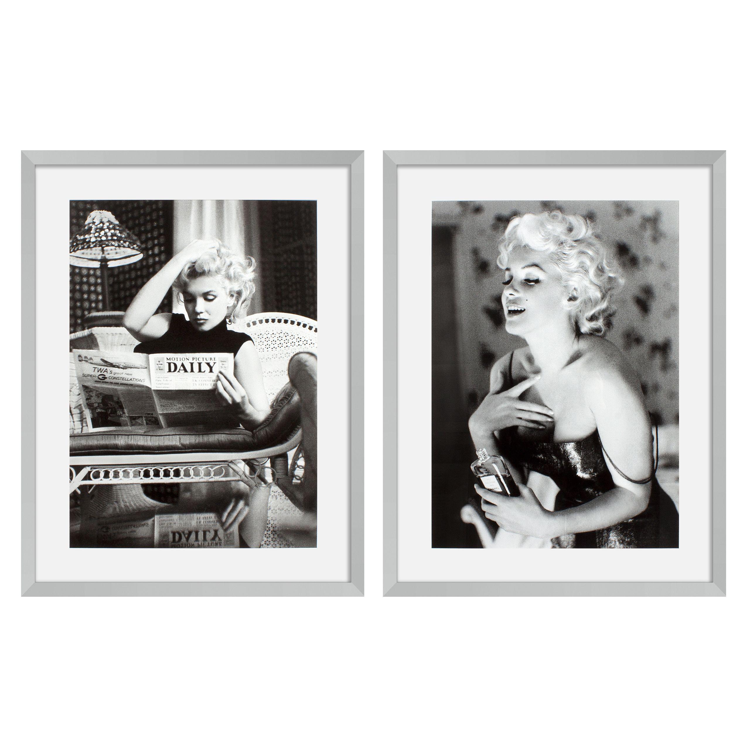 Купить Набор постеров Prints Marilyn Monroe set of 2 в интернет-магазине roooms.ru