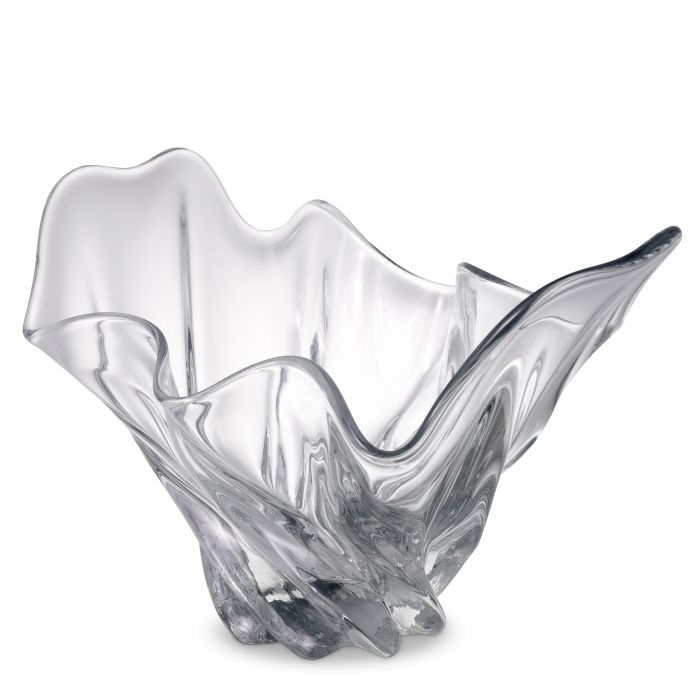 hand blown glass | clear