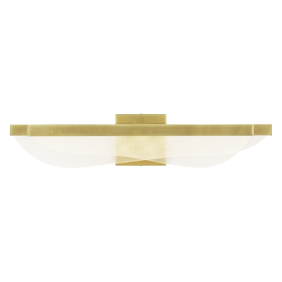 Plated Brass 25" Integrated LED 90 CRI 3000K 120V