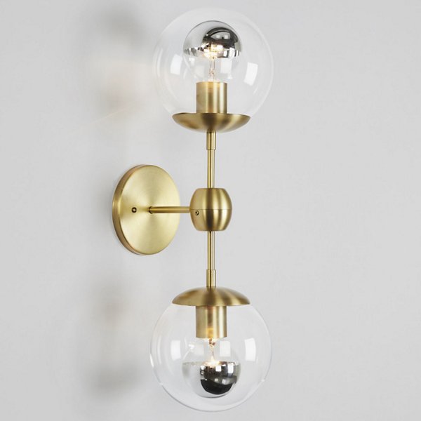 Купить Бра Modo Wall Sconce - 2 Globes в интернет-магазине roooms.ru