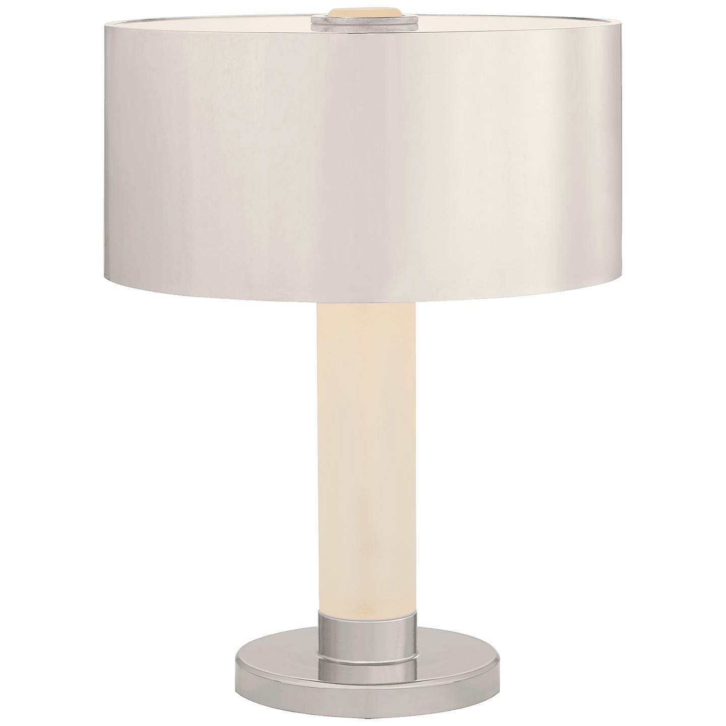 Nickel desk sale lamp