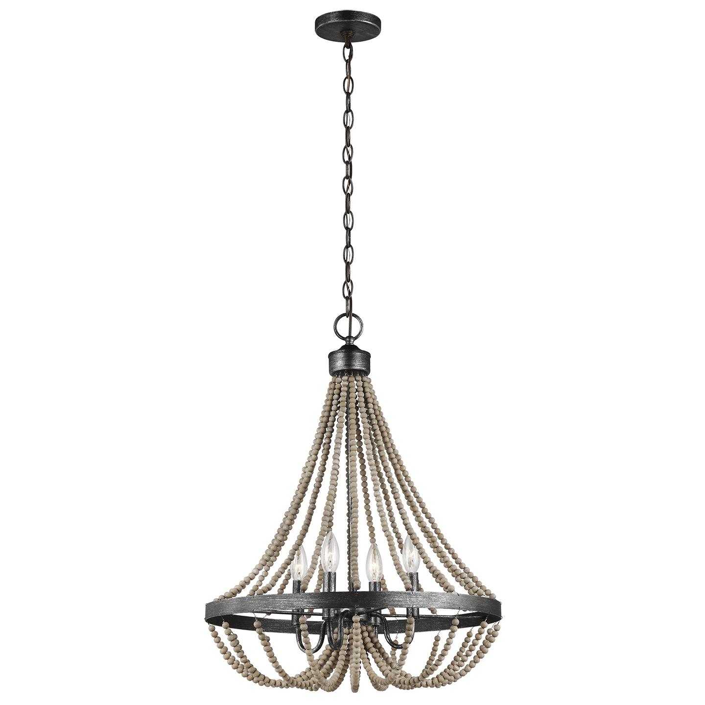 Купить Люстра Oglesby Four Light Chandelier в интернет-магазине roooms.ru