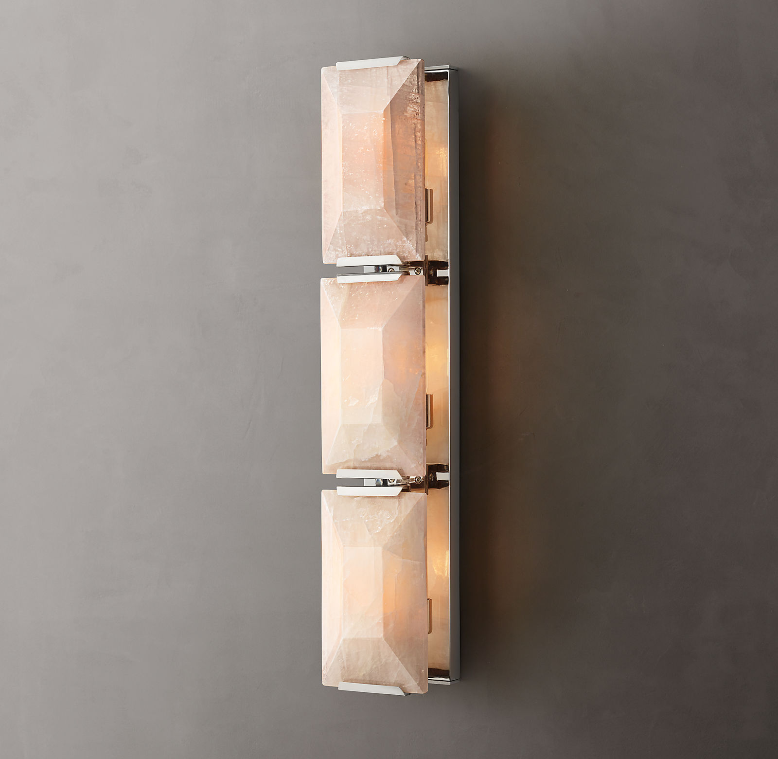 Купить Бра Harlow Calcite Triple Sconce в интернет-магазине roooms.ru