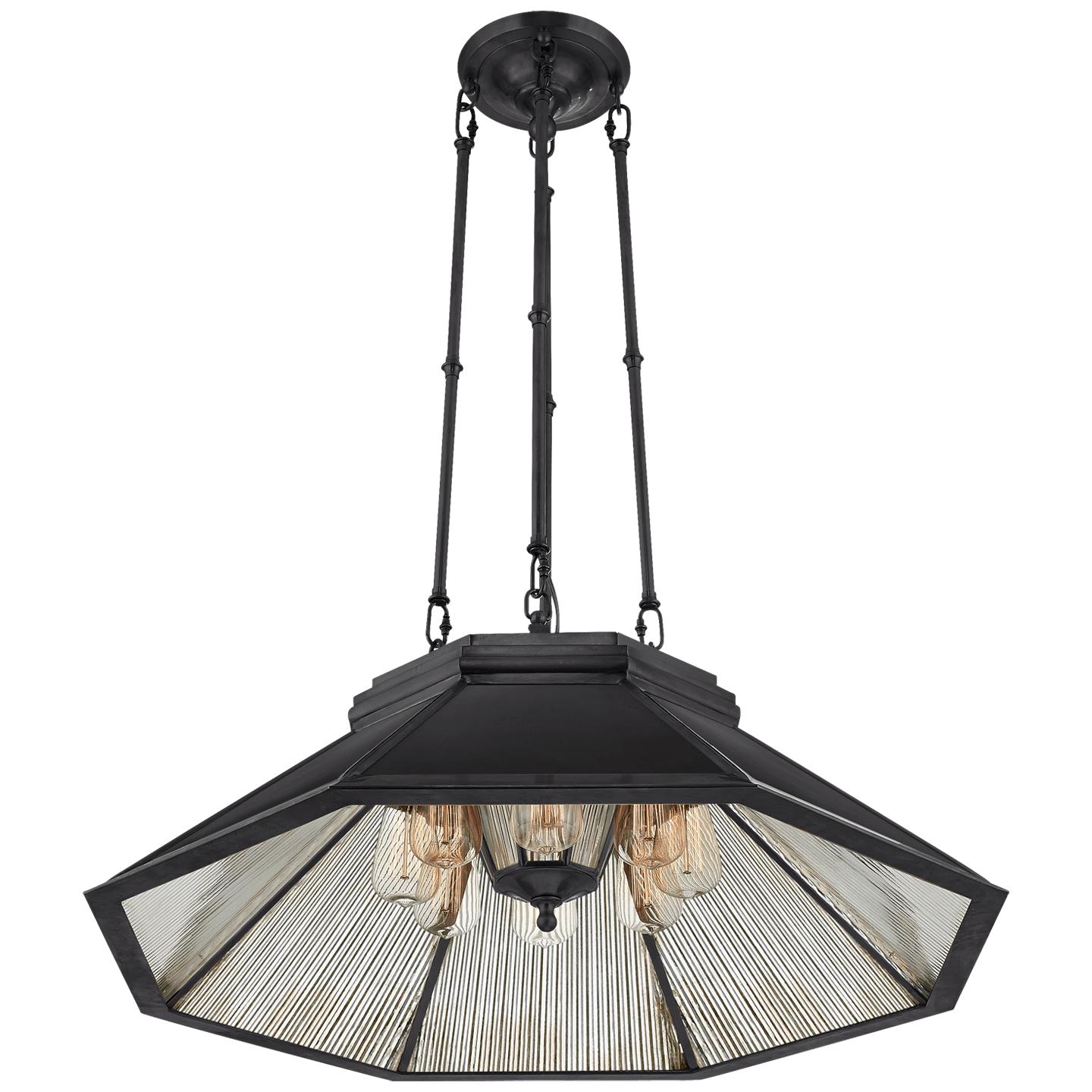 Купить Люстра Rivington Medium Eight-Paneled Chandelier в интернет-магазине roooms.ru