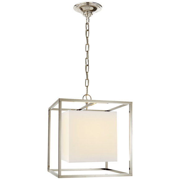 Polished Nickel 11" Cube Linen