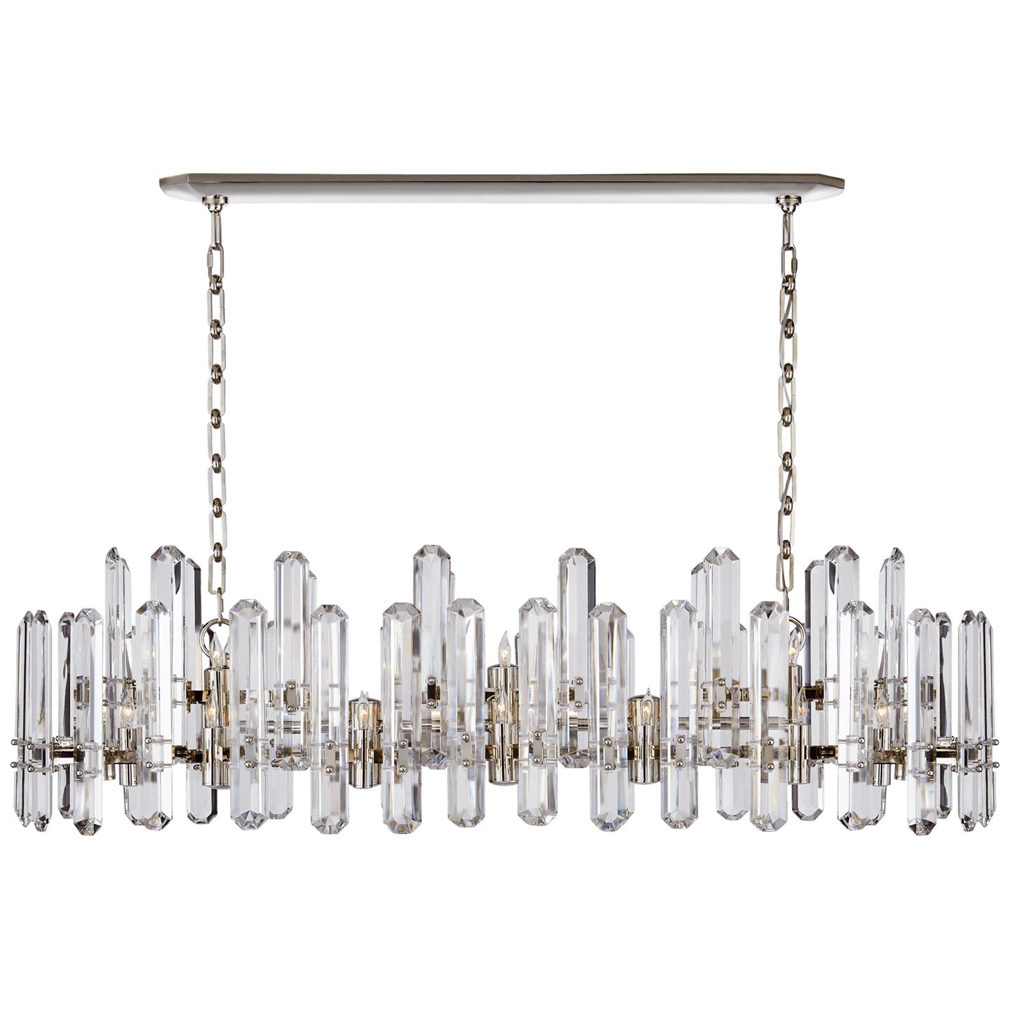 Купить Люстра Bonnington Large Linear Chandelier в интернет-магазине roooms.ru