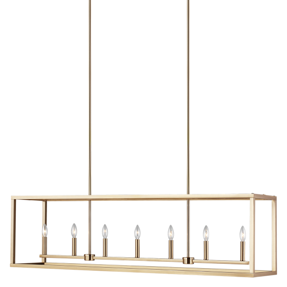 Купить Подвесной светильник Moffet Street Long Seven Light Linear Pendant в интернет-магазине roooms.ru