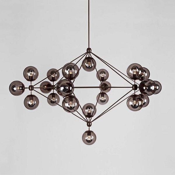 Купить Люстра Modo 6 Sided Chandelier - 21 Globes в интернет-магазине roooms.ru