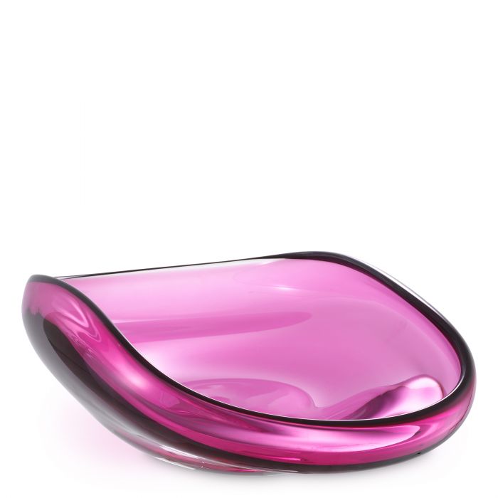 hand blown glass | pink colour