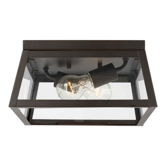 Купить Уличный накладной светильник Founders Two Light Outdoor Flush Mount в интернет-магазине roooms.ru