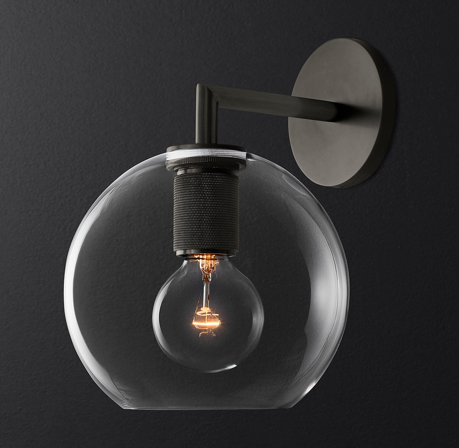 Купить Бра Utilitaire Globe Shade Sconce в интернет-магазине roooms.ru