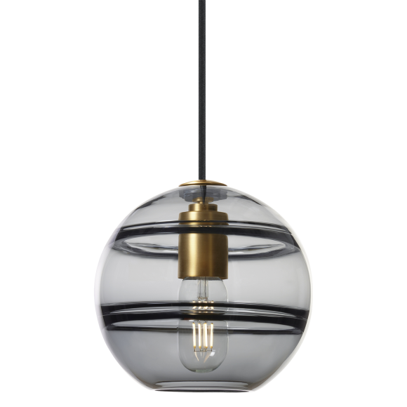 Aged Brass Transparent Smoke LED T14 90 CRI 2700K 120V (T20/T24)