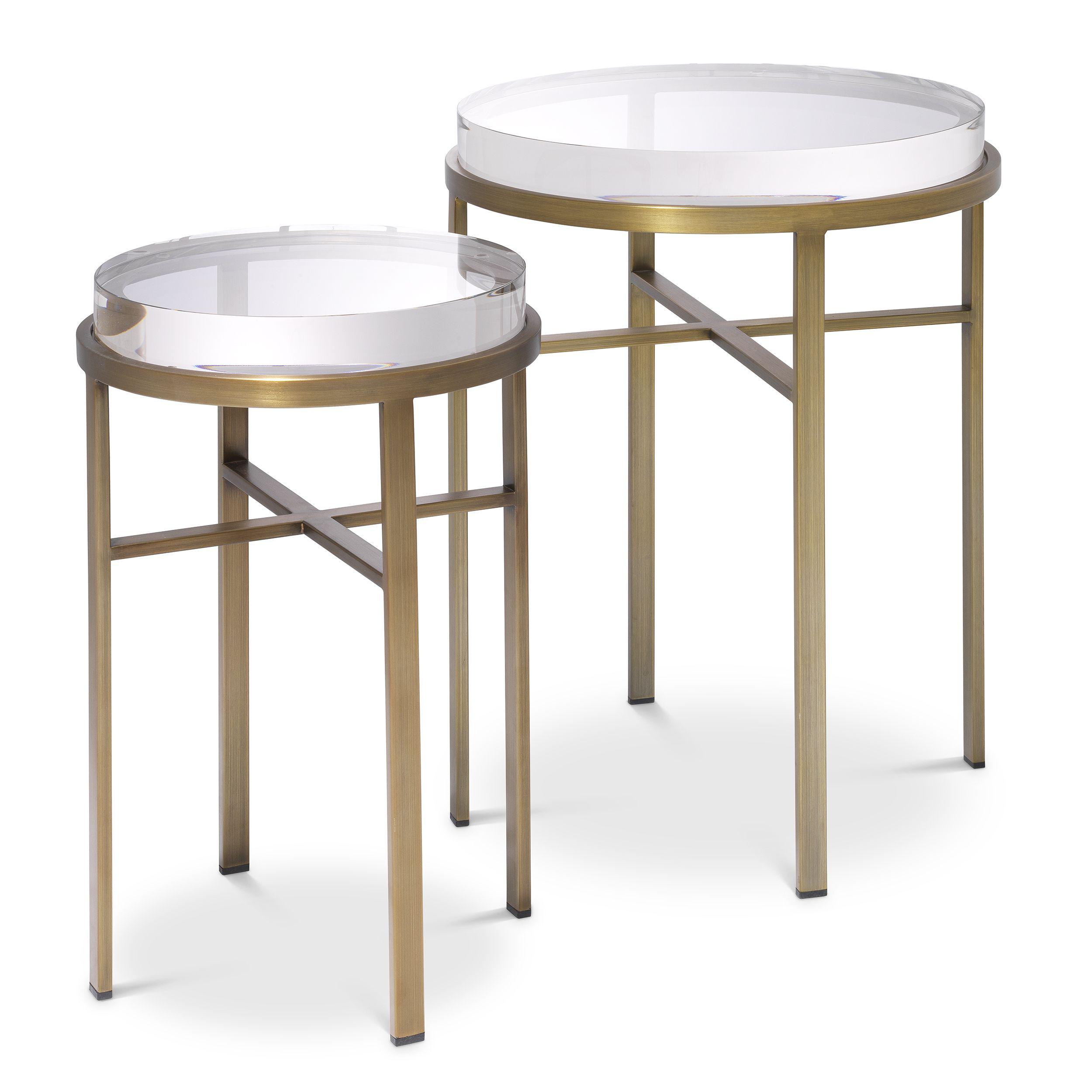 Купить Приставной столик Side Table Hoxton set of 2 в интернет-магазине roooms.ru