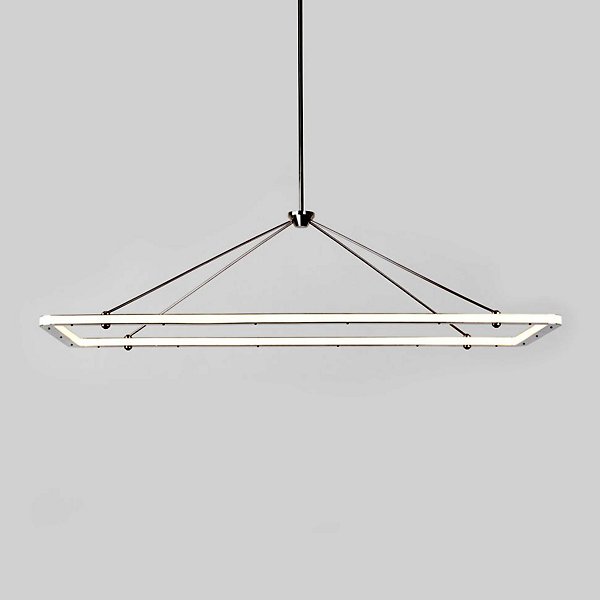 Купить Подвесной светильник Halo Rectangle Pendant Light в интернет-магазине roooms.ru