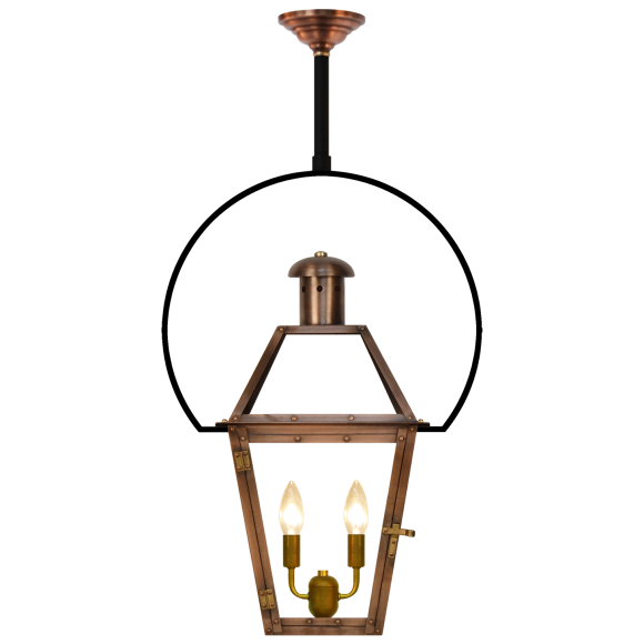Купить Подвесной светильник Georgetown 27" Yoke Ceiling Lantern в интернет-магазине roooms.ru