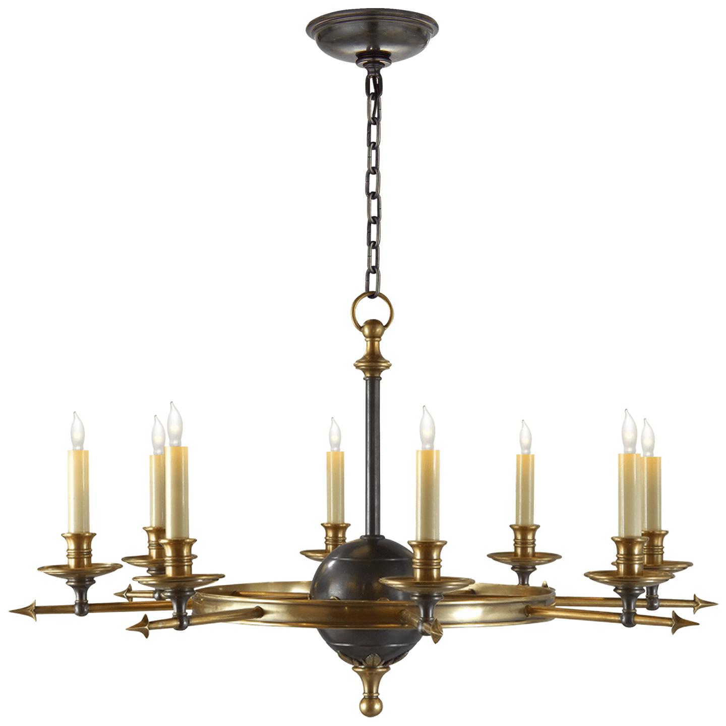 Bronze with Antique Brass CHS104NP Shade Sold Separately