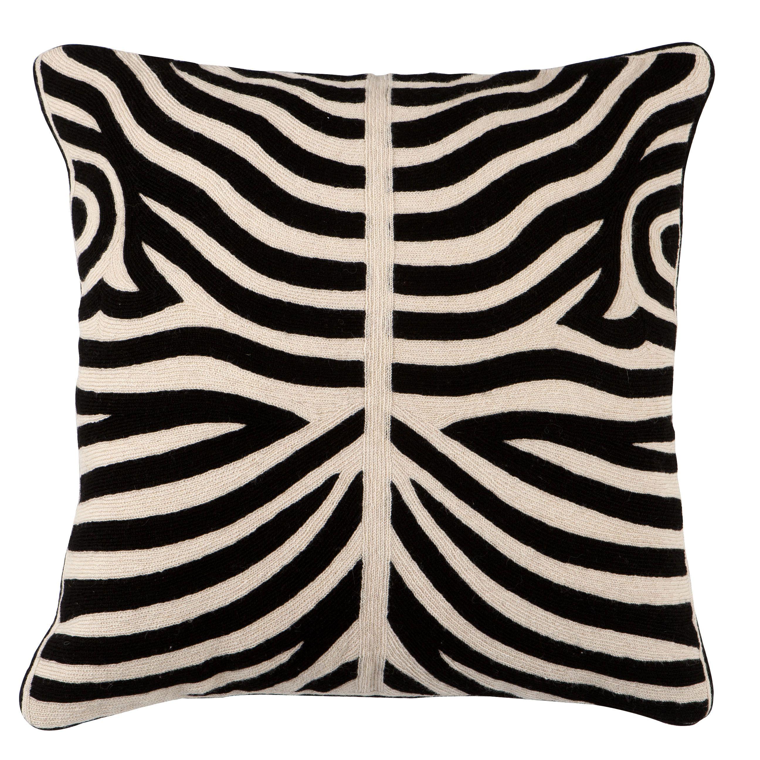 Купить Декоративная подушка Cushion Zebra в интернет-магазине roooms.ru