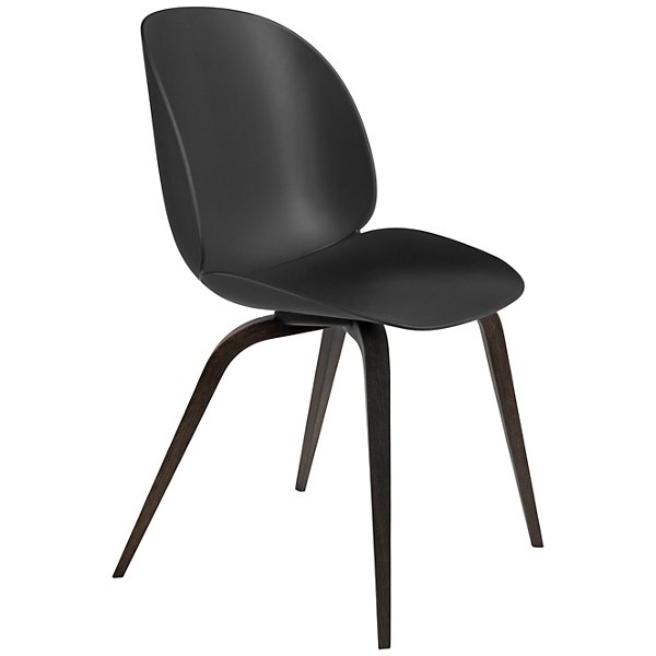 Купить Стул без подлокотника Beetle Dining Chair Wood Base в интернет-магазине roooms.ru