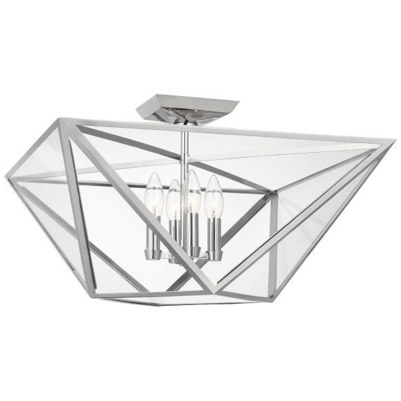 Купить Накладной светильник Lorino Large Semi-Flush Mount в интернет-магазине roooms.ru