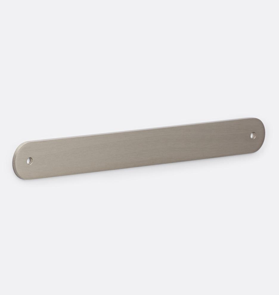 Купить Ручка Rounded Rectangle Drawer Pull Backplate в интернет-магазине roooms.ru