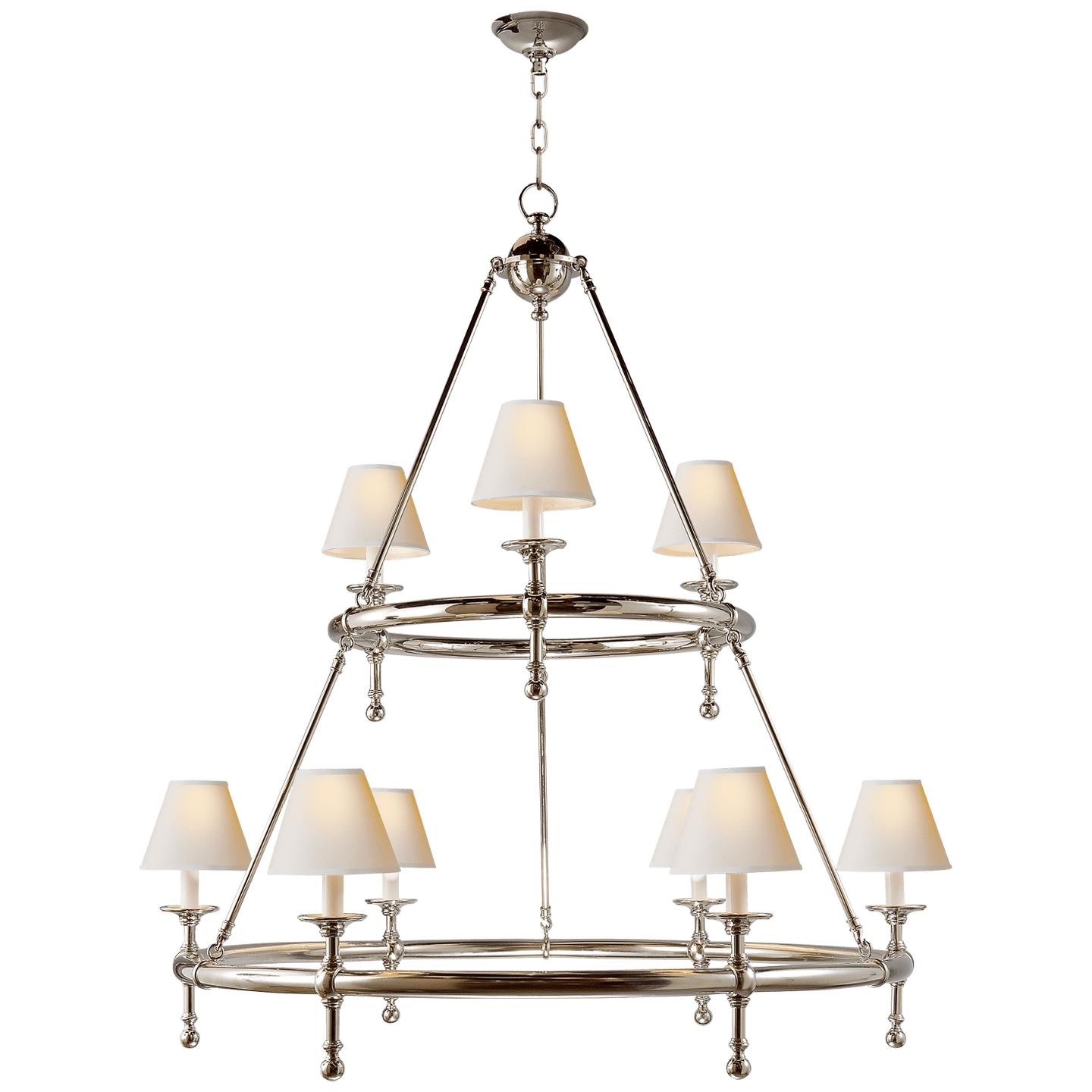 Купить Люстра Classic Two-Tier Ring Chandelier в интернет-магазине roooms.ru