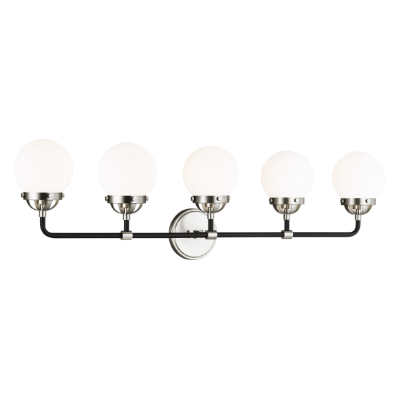 Brushed Nickel LED Bulb(s) Included