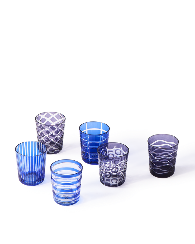 Купить Набор стаканов Cobalt Mix Tumblers в интернет-магазине roooms.ru