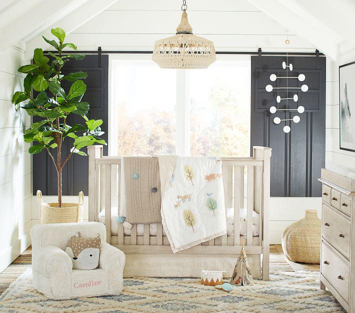 Купить Комплект постельного белья Dakota Woodland Baby Bedding Set of 3 - Quilt, Crib Sheet , Crib Skirt в интернет-магазине roooms.ru
