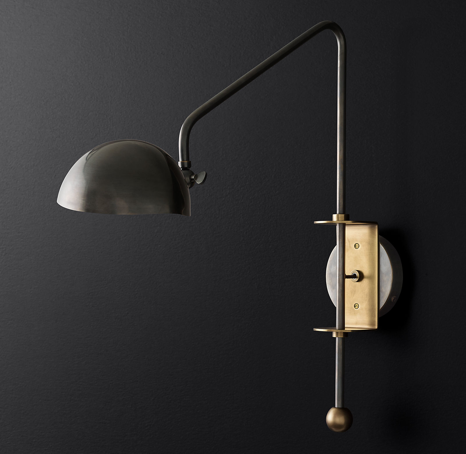 Купить Бра Convessi Swing-Arm Sconce в интернет-магазине roooms.ru