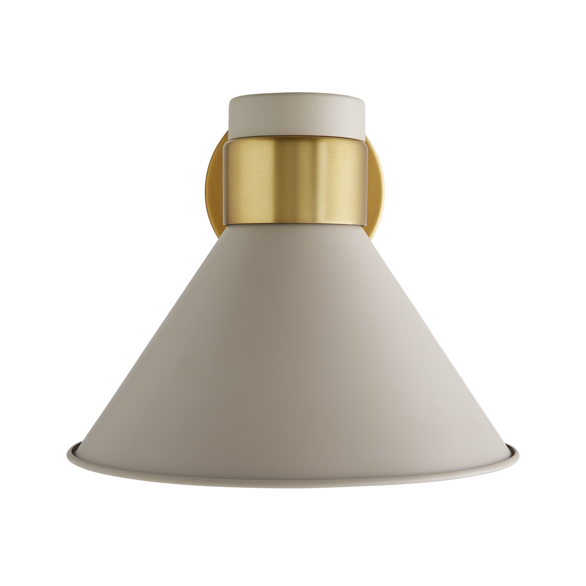 Taupe, Antique Brass