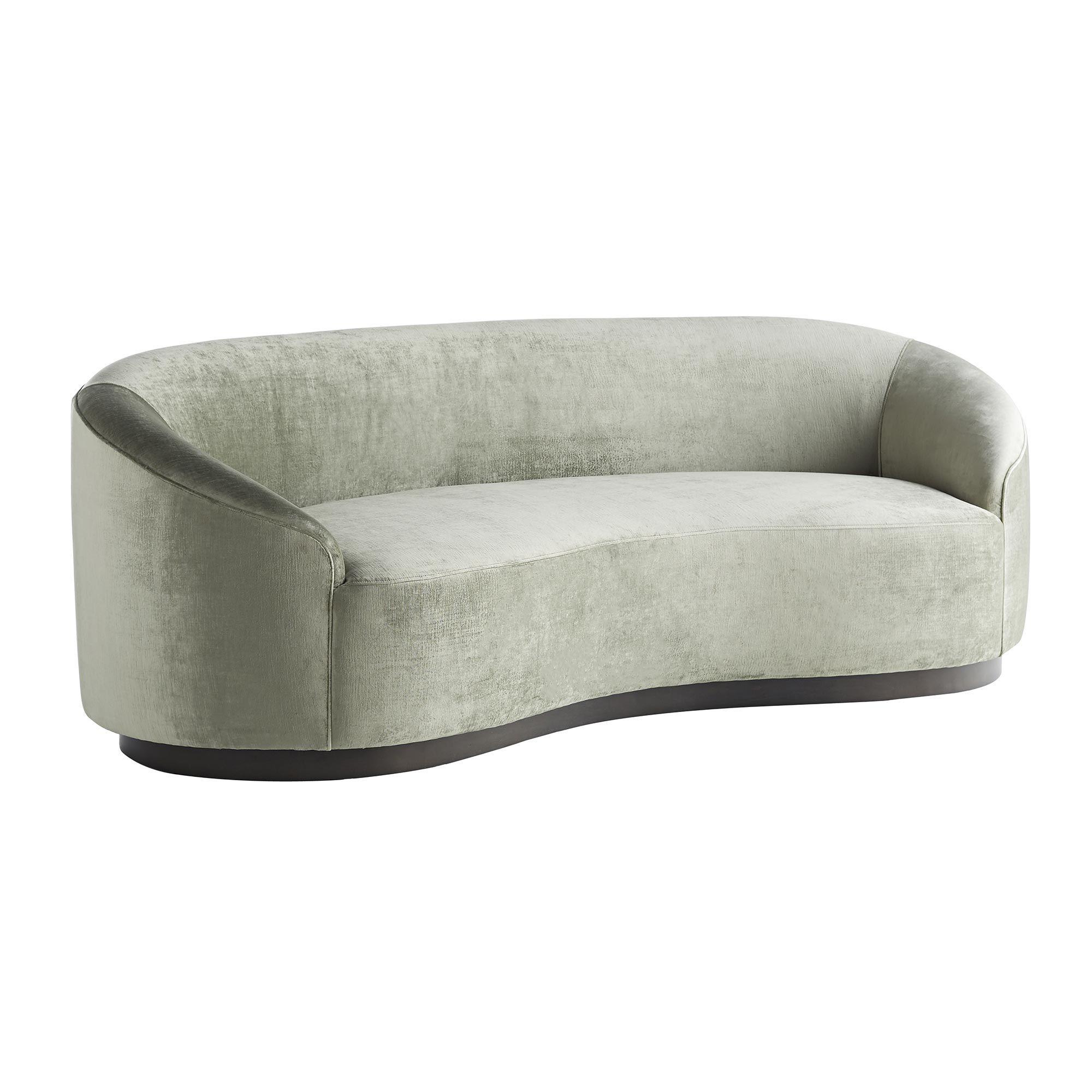 Купить Прямой диван Turner Small Sofa Mist Velvet в интернет-магазине roooms.ru