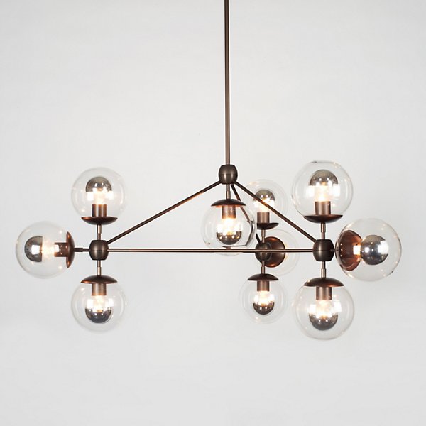 Купить Люстра Modo 3 Sided Chandelier - 10 Globes в интернет-магазине roooms.ru