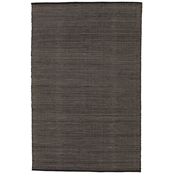 5 ft 7 in x 7 ft 10 in,Black, 50% jute fiber/50% New Zealand wool