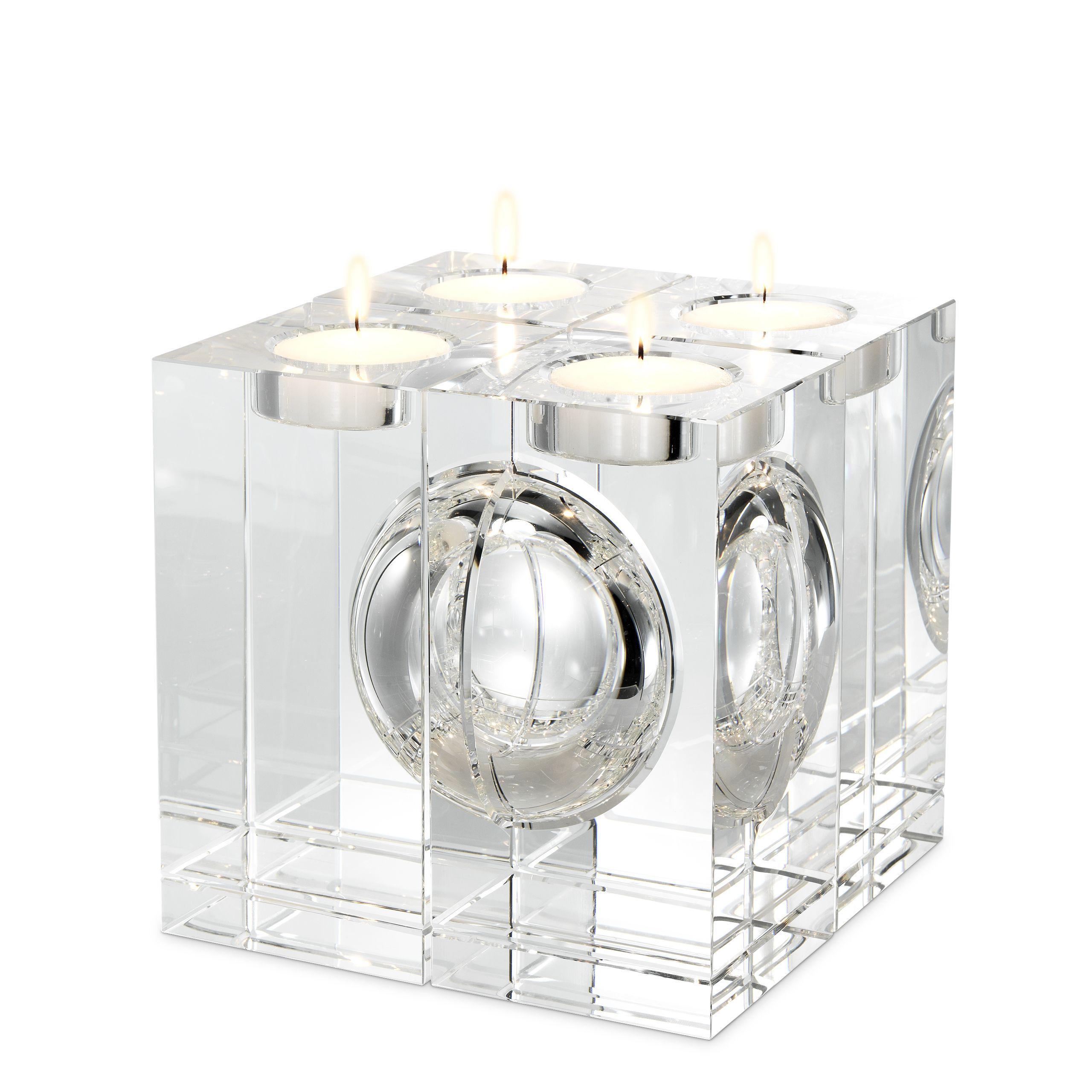 Купить Набор подсвечников Tealight Holder Argenta set of 4 в интернет-магазине roooms.ru