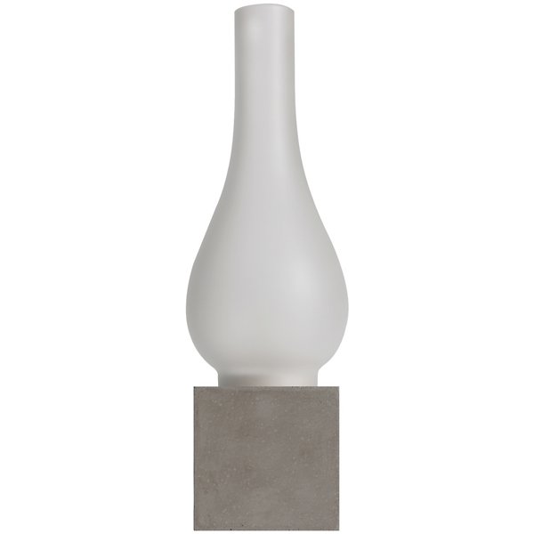 Dove Grey, 2700 (Warm), Glass, 1 (Not Included),Frosted with Transparent